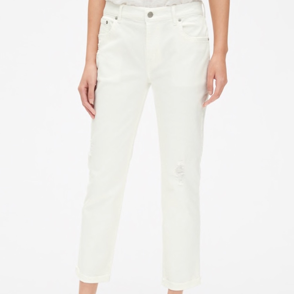 GAP Mid Rise Girlfriend Jeans - Picture 2 of 8